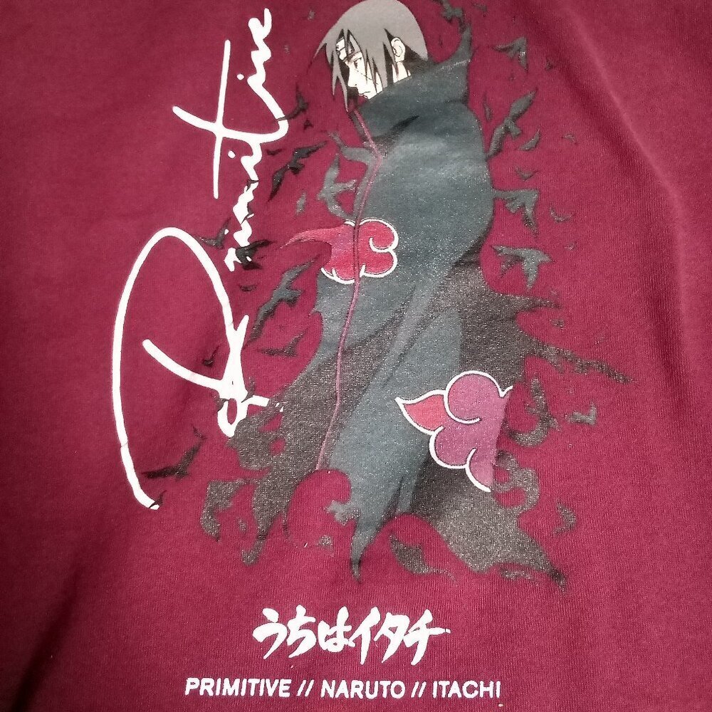 Primitive x Naruto Shippuden x Itachi Hoodie Sweatshirt